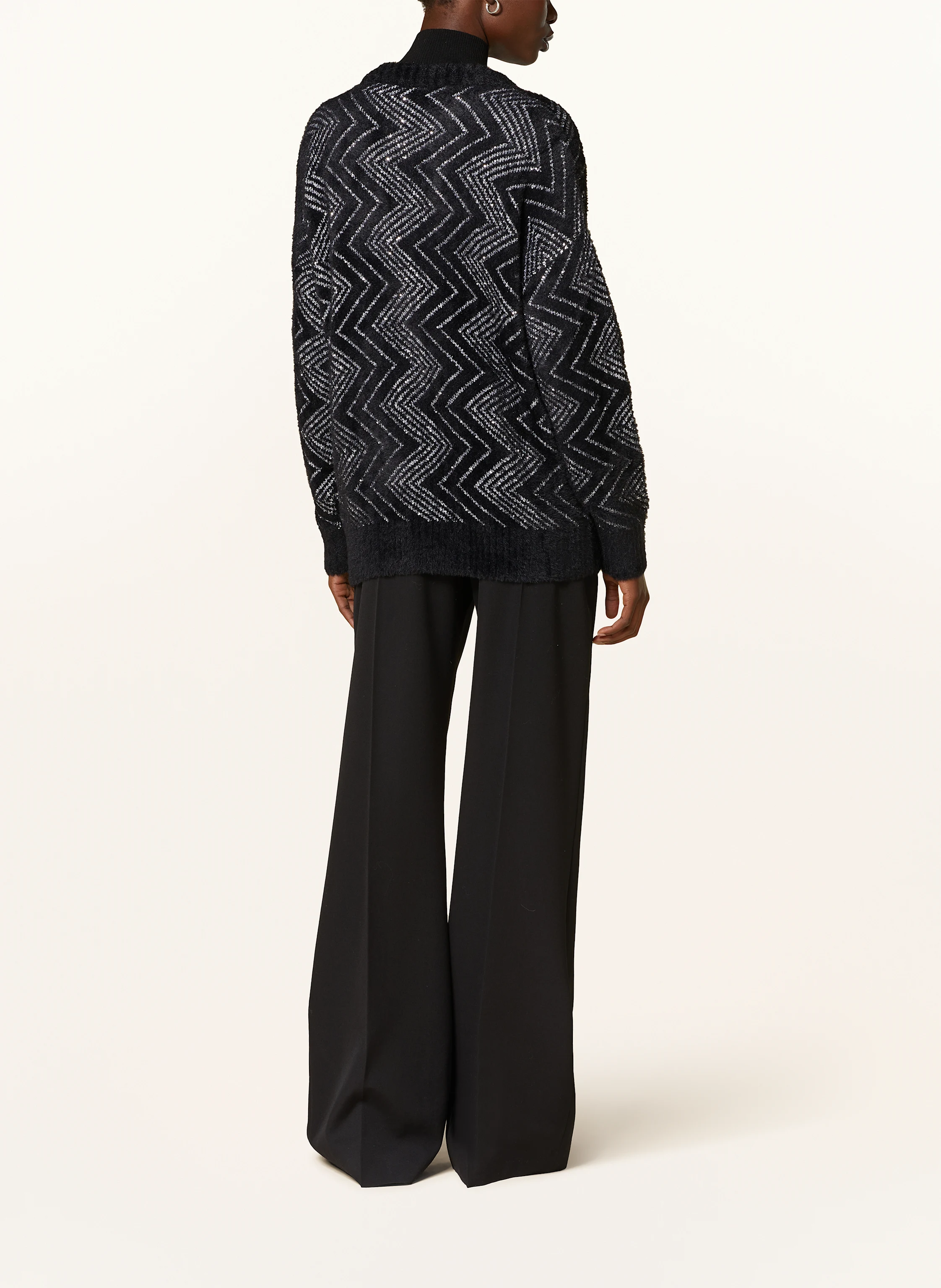 MISSONI Oversized-Strickjacke mit Pailletten
