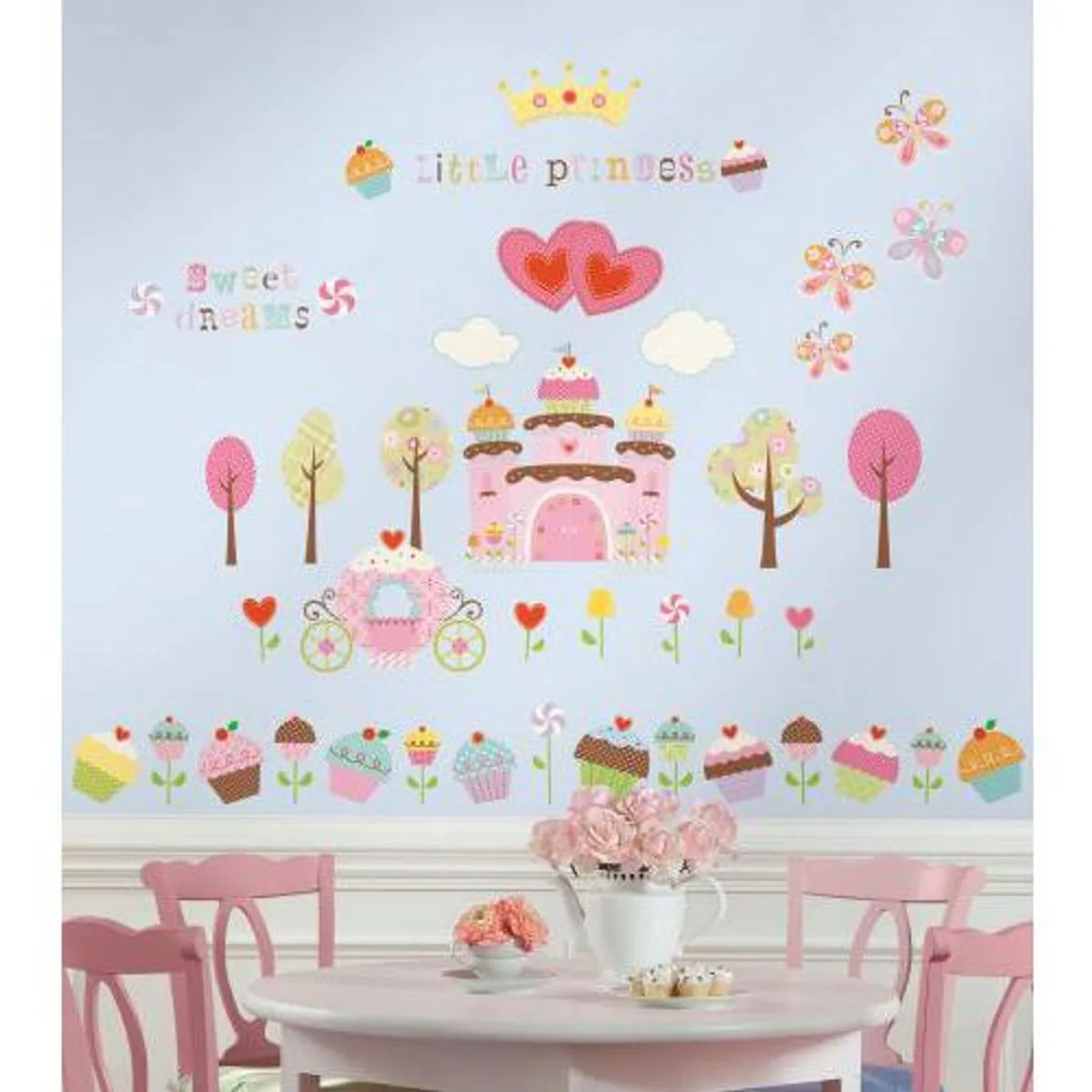 Thedecofactory CUPCAKE LAND Stickers Gourmandise