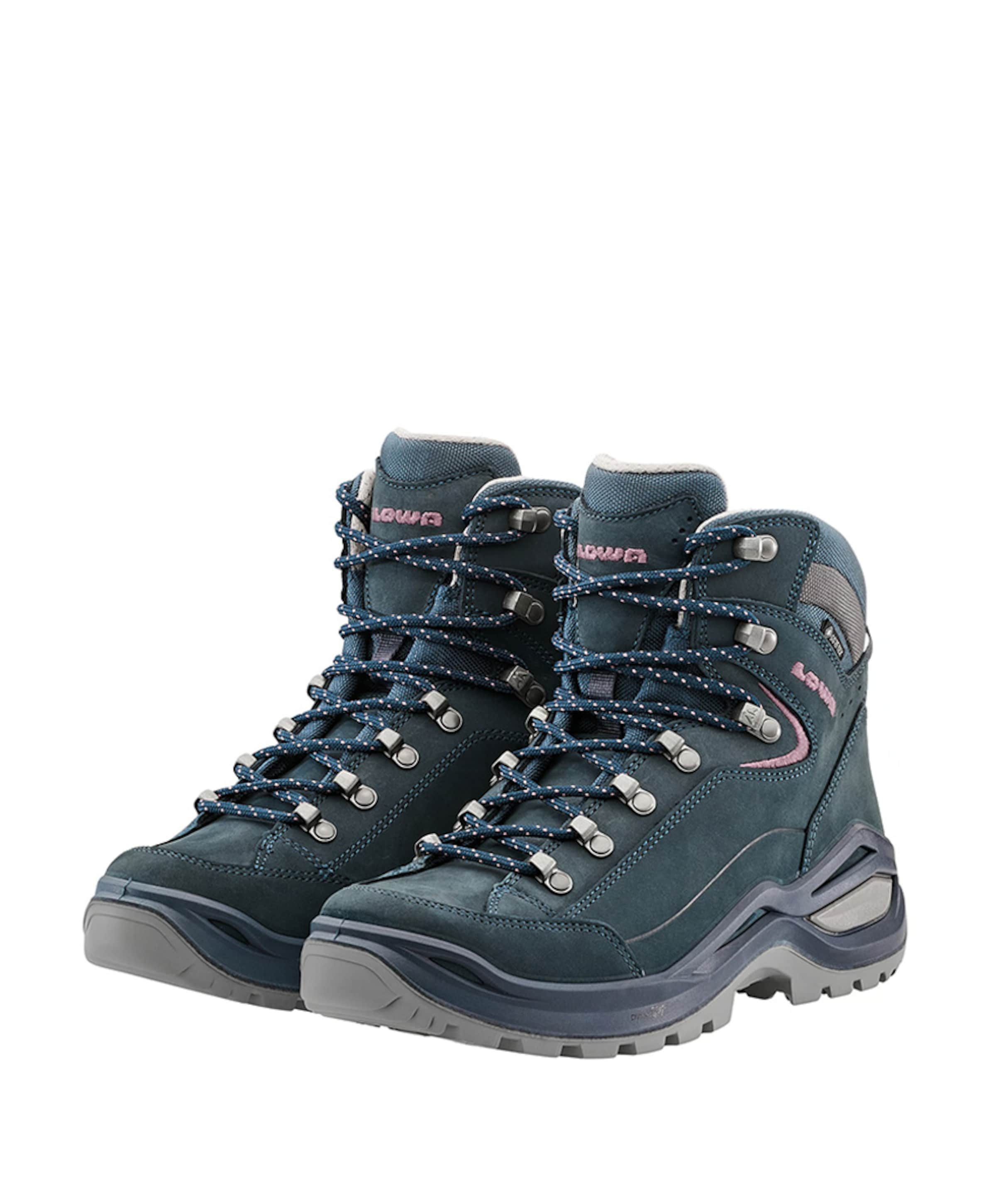 Lowa Renegade Evo GTX MId WS dames wandelschoenen blauw