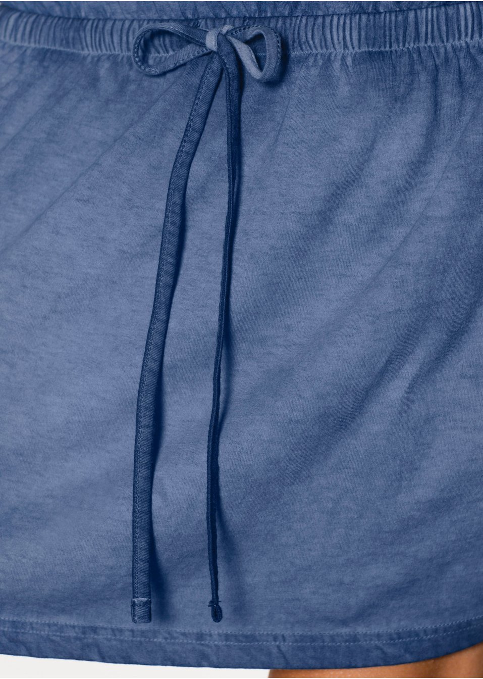 Robe en jersey à imprimé devant