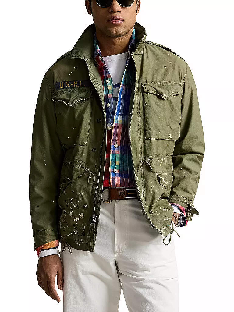 POLO RALPH LAUREN Jacke olive
