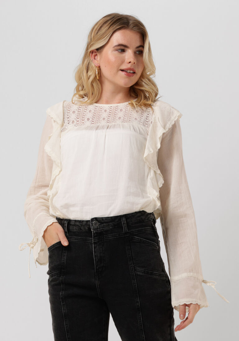 CIRCLE OF TRUST witte circle of trust blouse emily blouse