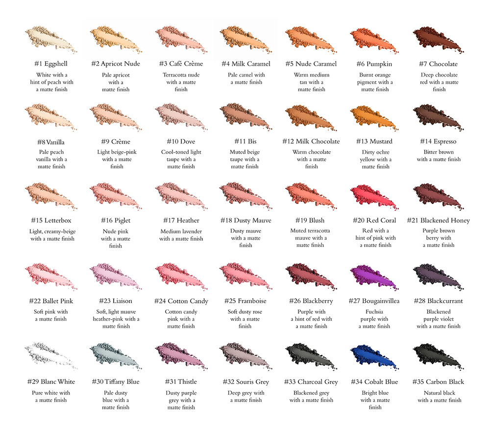 Viseart - Grande PRO 1X - 35er Lidschatten Palette