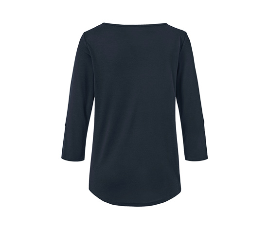 Funktionsshirt mit 3/4-Ärmel, dunkelblau