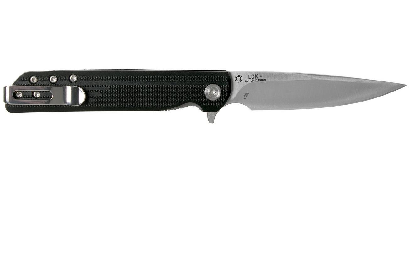 CRKT LCK  3801 Satin zakmes, Matthew Lerch design