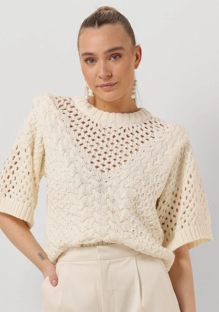 COPENHAGEN MUSE gebroken wit copenhagen muse trui cmevie-pullover