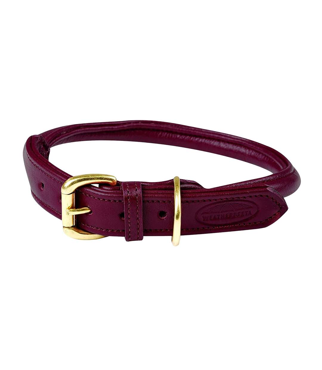 Weatherbeeta - Collier cuir - Chien (Rouge) (XS) - UTWB1256