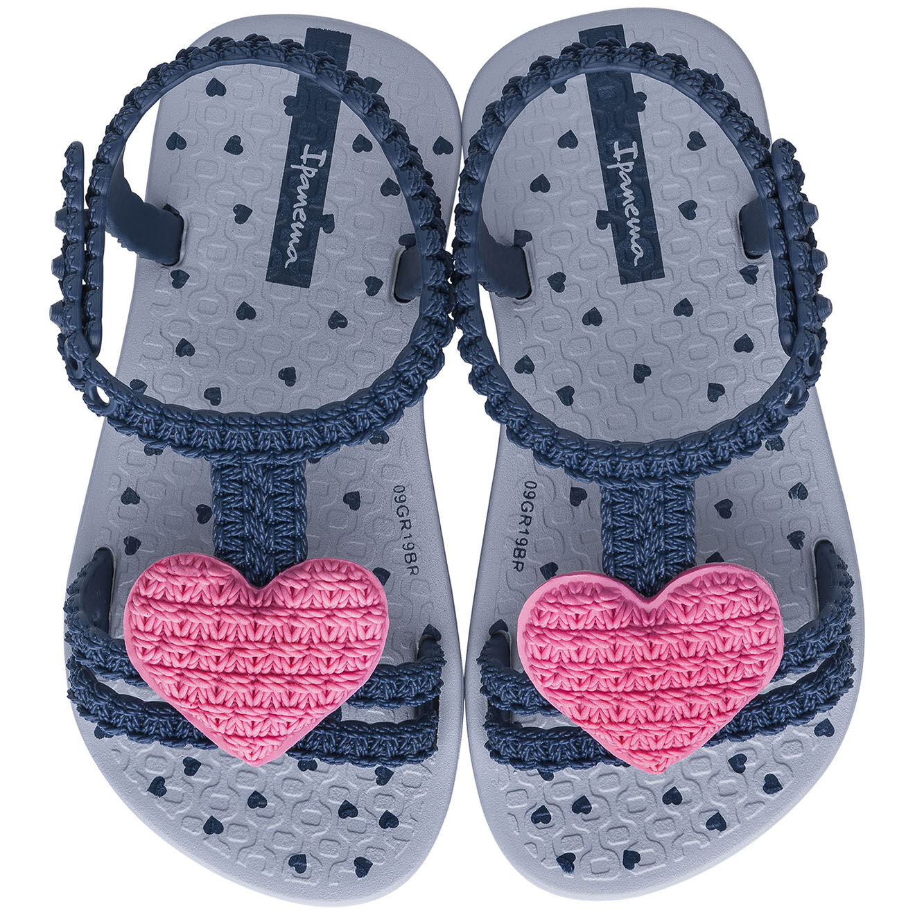 Ipanema Tongs My First Baby bleu/rose