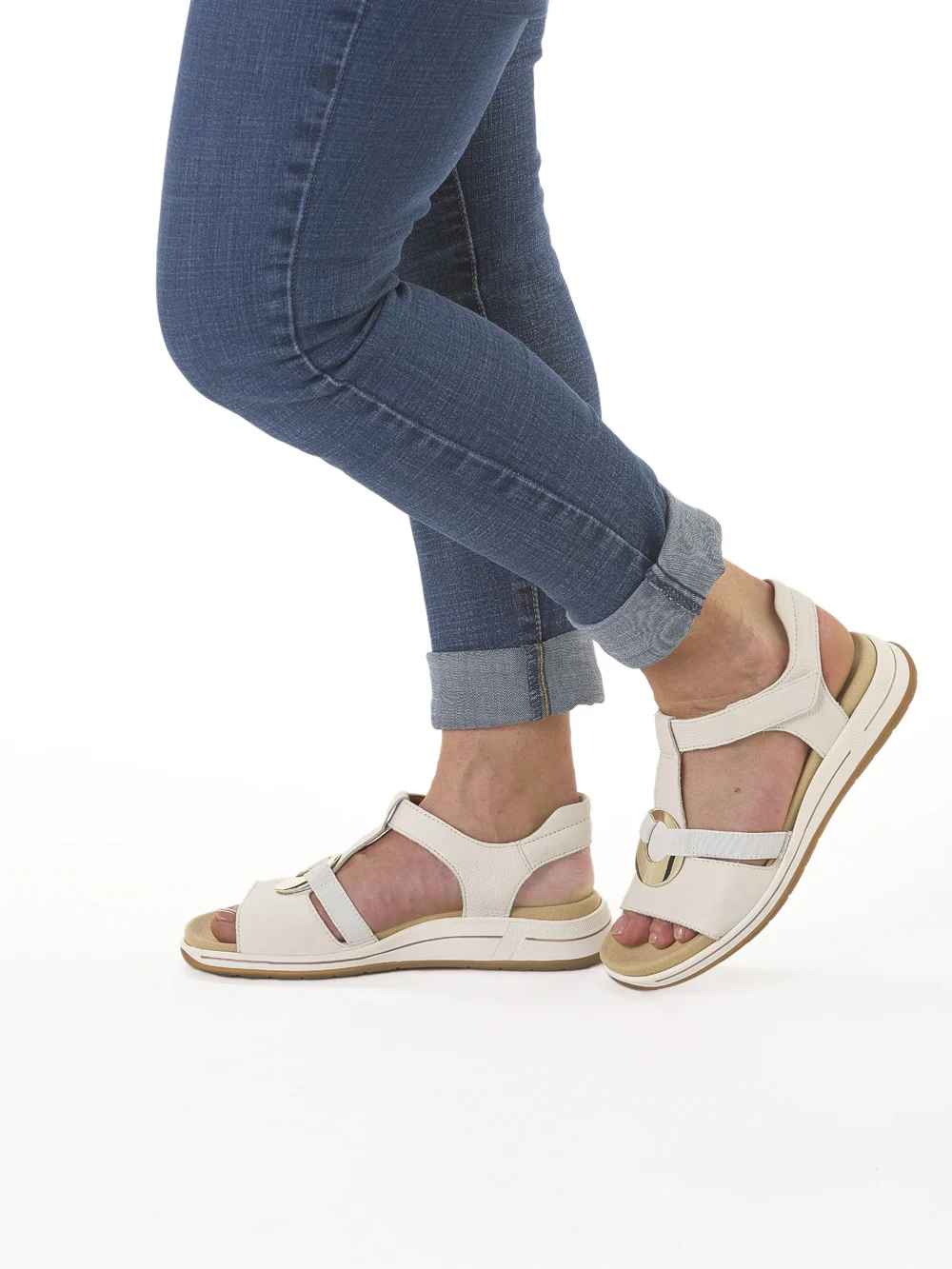 Sandale Osaka cream