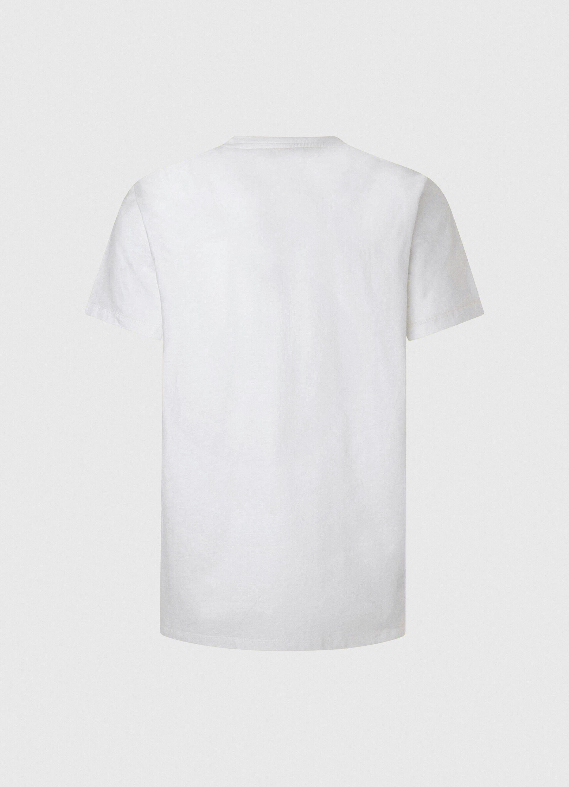 CAMISETA COM LOGOTIPO ESTAMPADO - branca