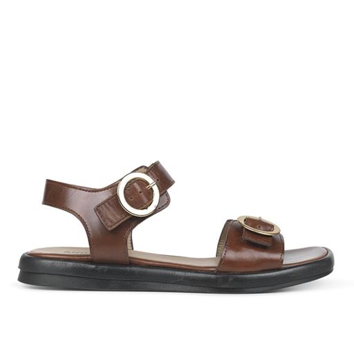 Angulus 5746-101 Sandaler, Mørkebrun, 36