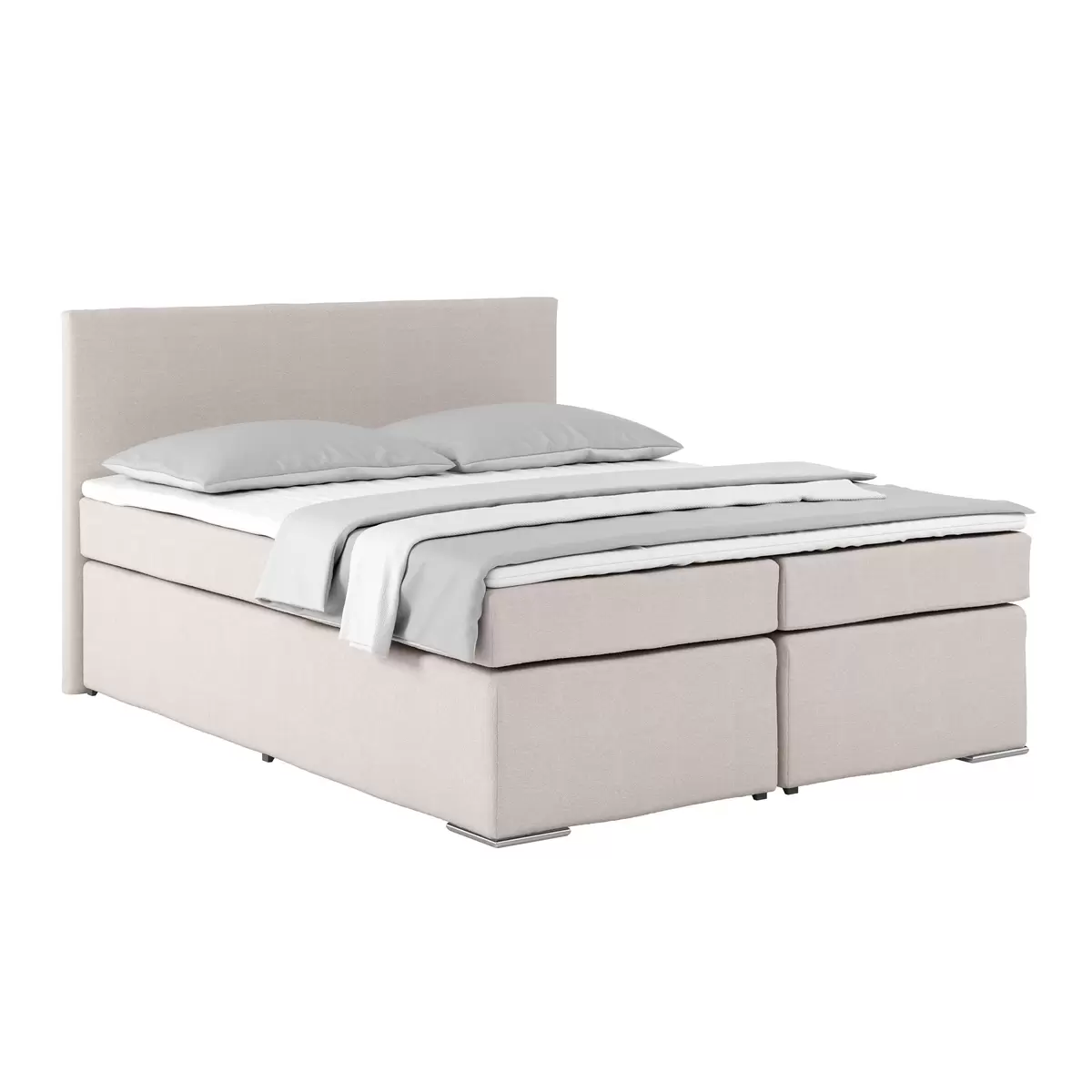 Boxspringbett Nero 160 x 200 Beige