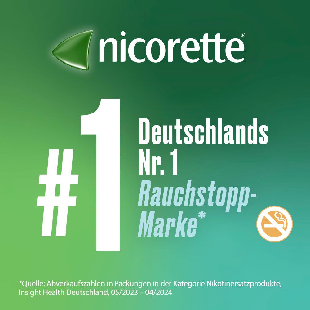 nicorette® Lutschtabletten 4mg freshmint- Jetzt 20% Rabatt sichern*