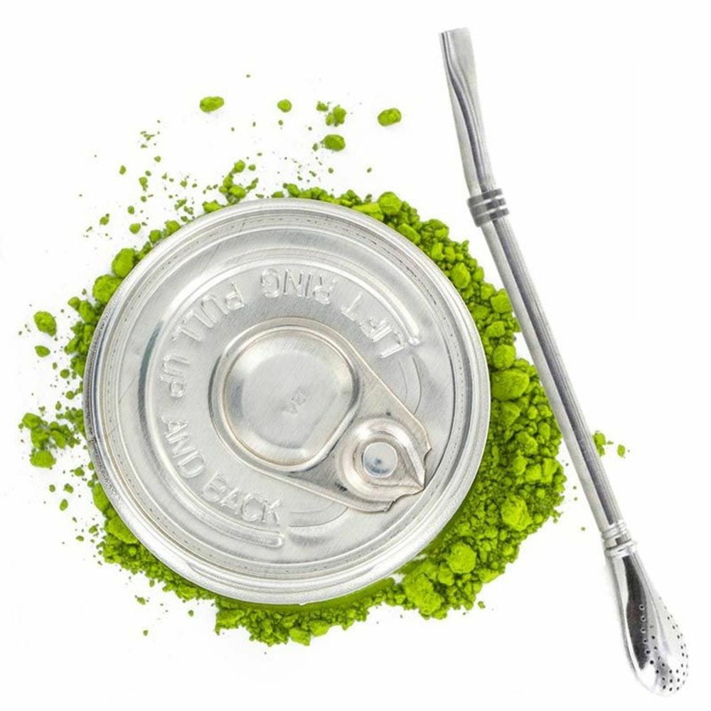 Thé matcha de cérémonie premium 30 g + paille inox avec filtre