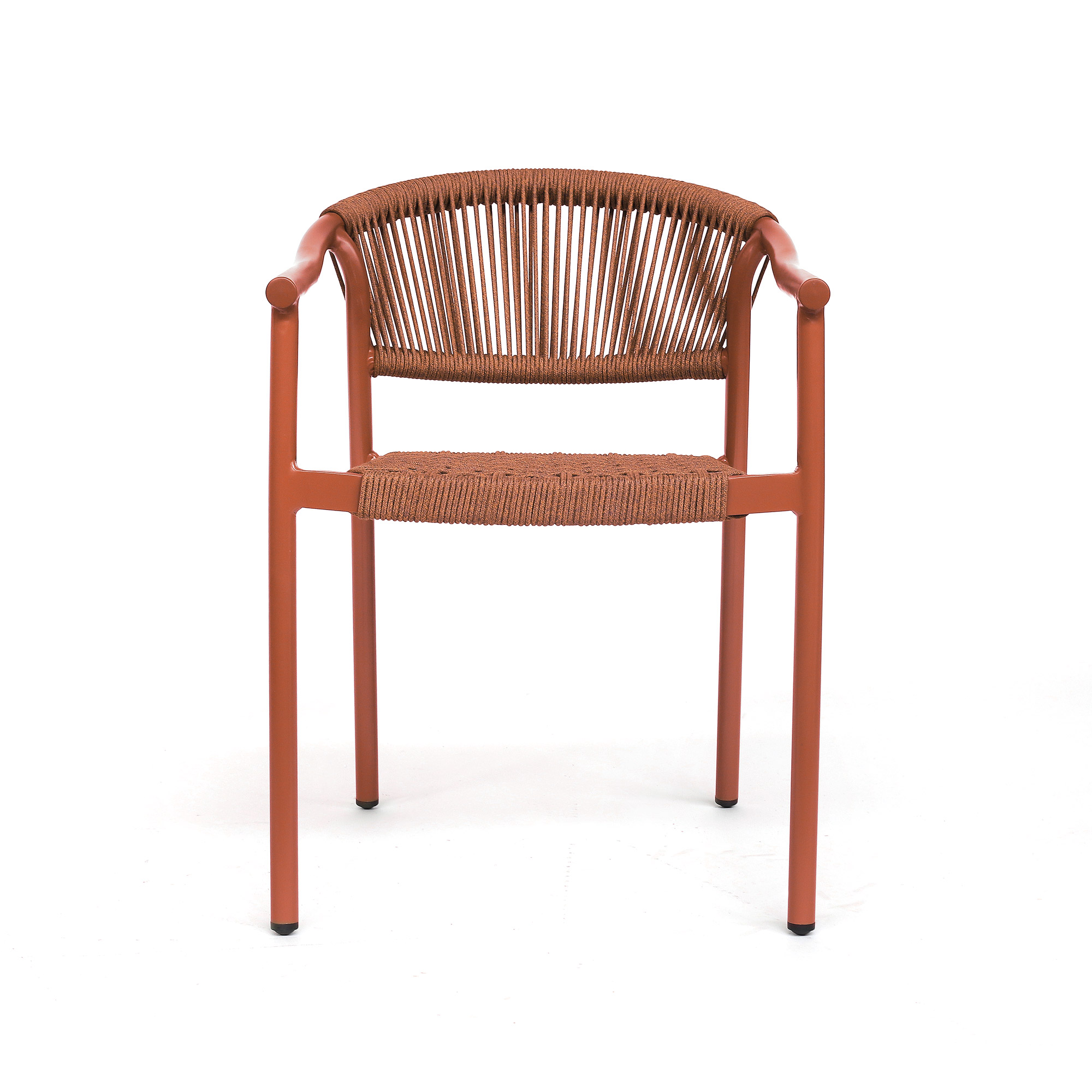 Armsessel 'Clerque' rot, stapelbar, B 56 cm, H 77 cm, L 60 cm günstig bestellen