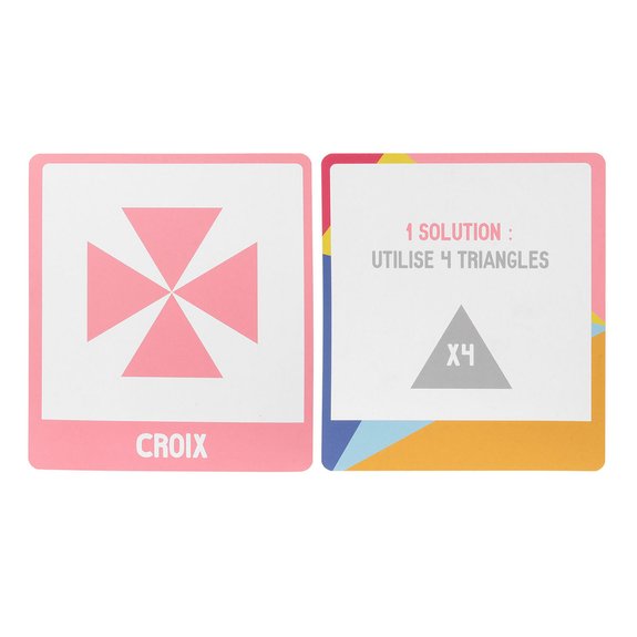 Cartes éducatives - Les formes géométriques