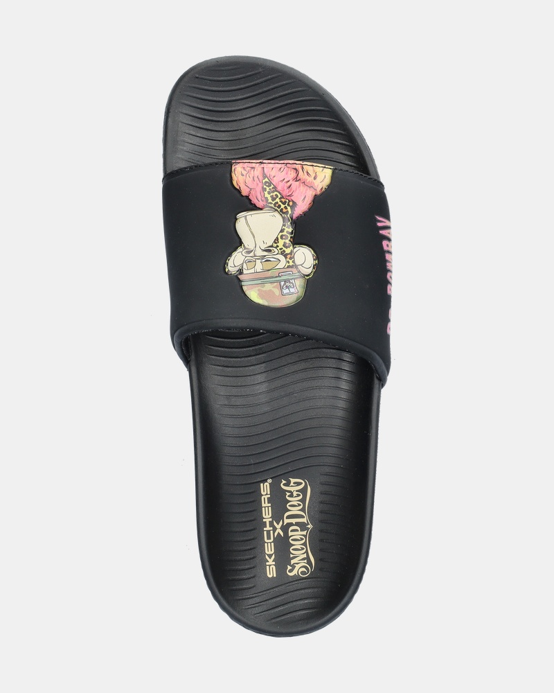 Skechers Hyper Sandal Dr. Bombay Slippers  - zwart