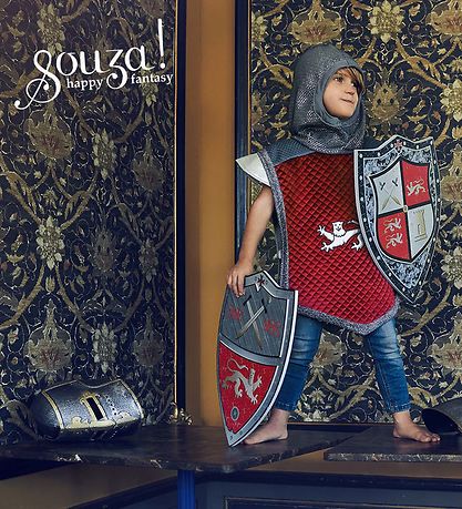 Souza Udklædning - Skjold - Tristan - R?d