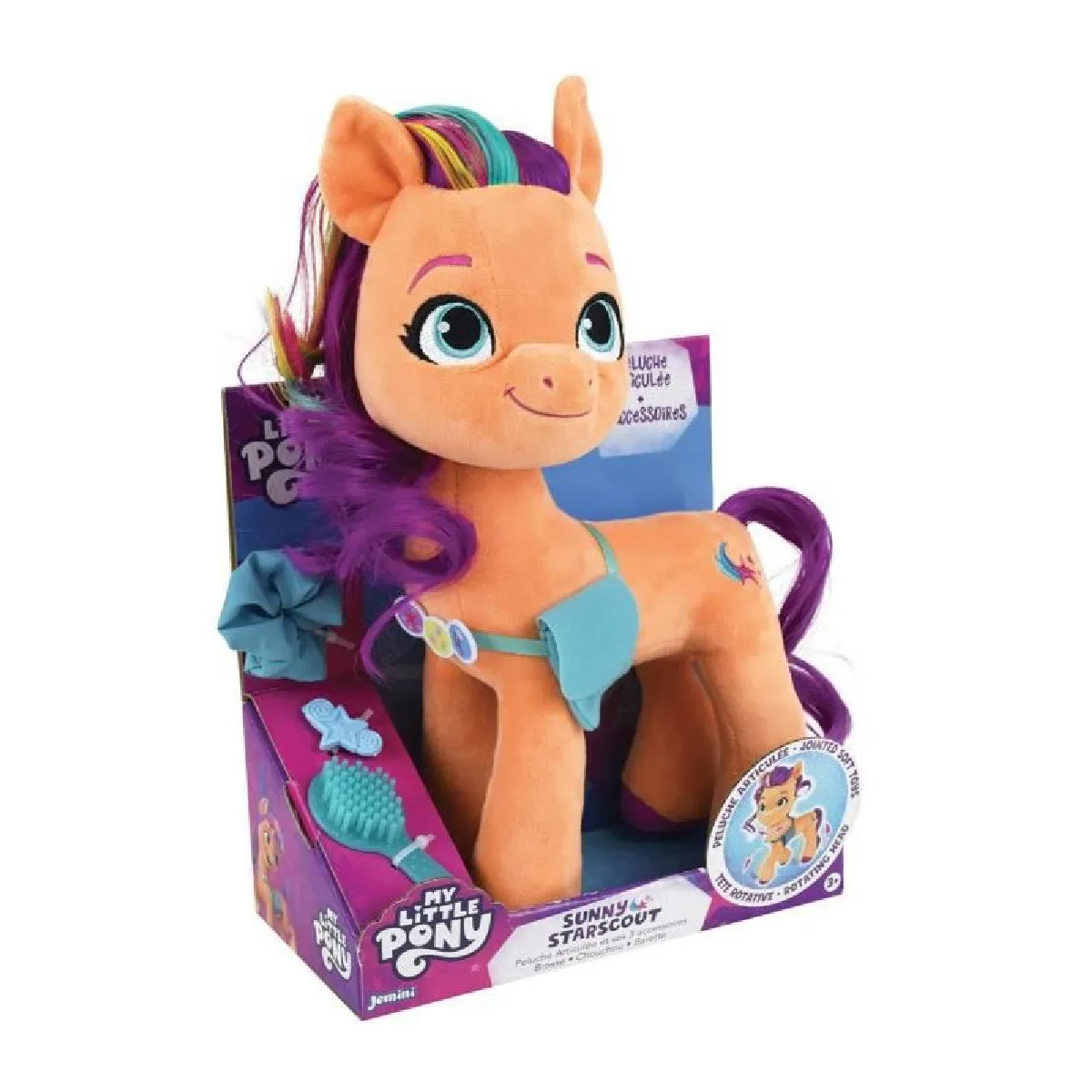 Peluche Sunny Articulée 30 cm - Jemini