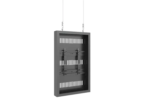 Multibrackets M Pro Series - Indelukke - for digitalt skiltepanel - ledning, small - stål - sort - skærmstørrelse: 32