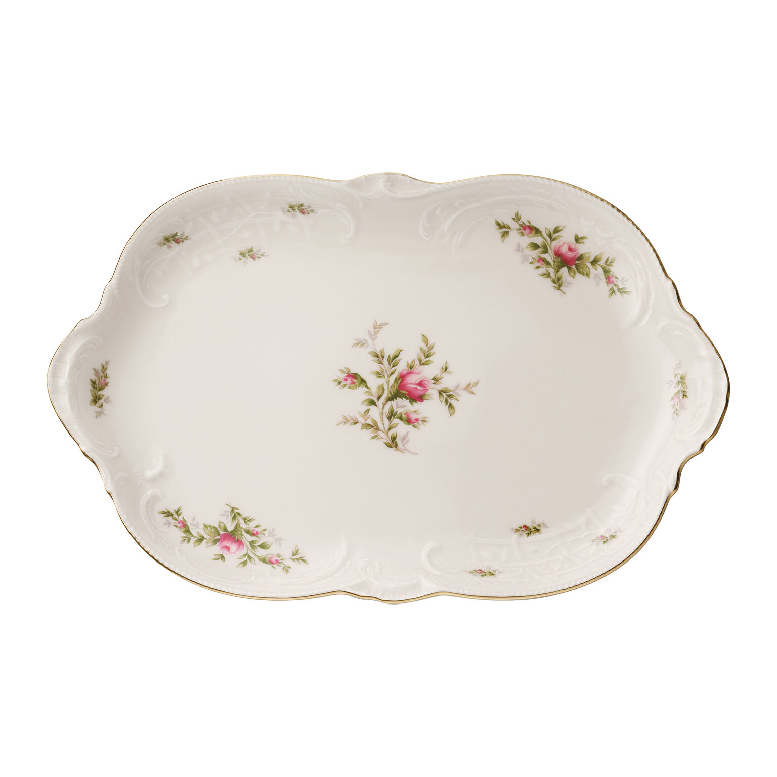 Sanssouci Elfenbein Ramona Platte 33 cm