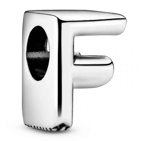 Pandora Joalheria Charme Letra F em Prata Esterlina 797460