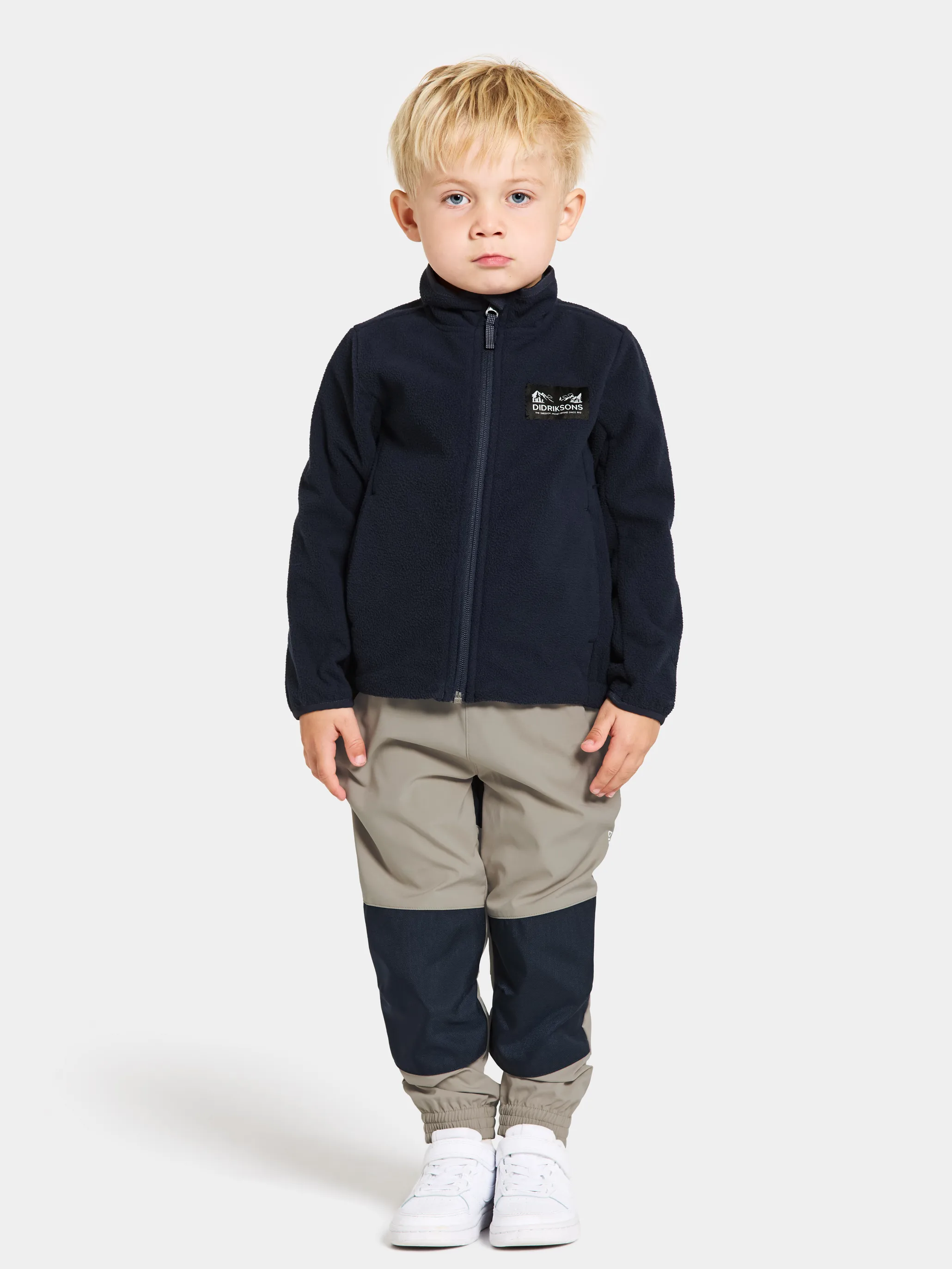 Didriksons Kids' Muskot Jacket Dark Night Blue