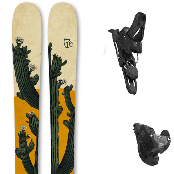 Pack ski ICELANTIC NOMAD 106 + Fix