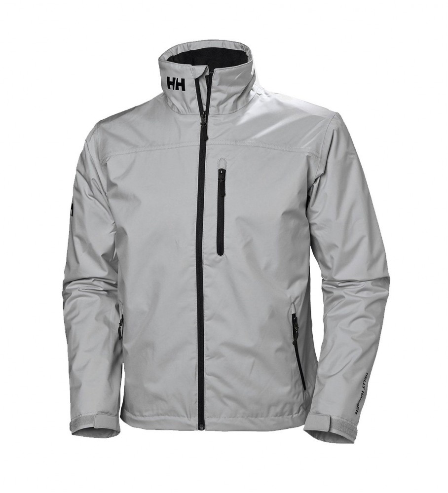 Jaqueta Helly Hansen Sailing Mid-Layer Crew Cinza