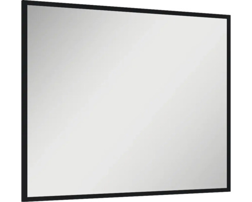 Jungborn badkamerspiegel 100x80x2 cm, lijst zwart mat