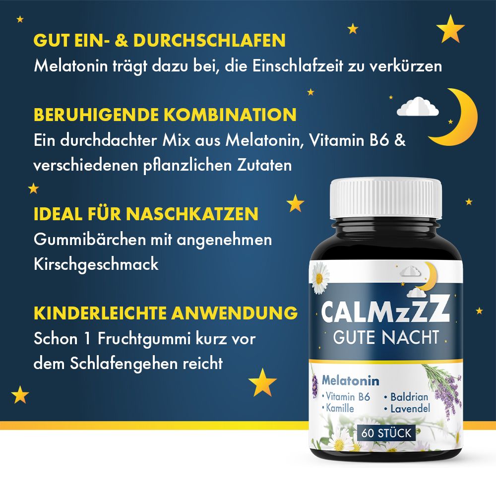 CalmZzz Gute Nacht Fruchtgummis