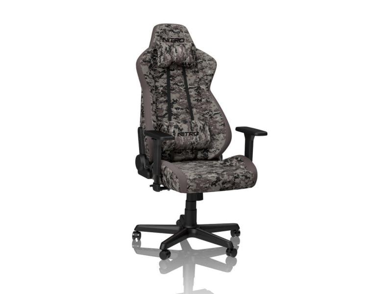 Nitro Concepts Gaming-Stuhl S300 Urban Camo Camouflage Besonders bequemer Computersessel