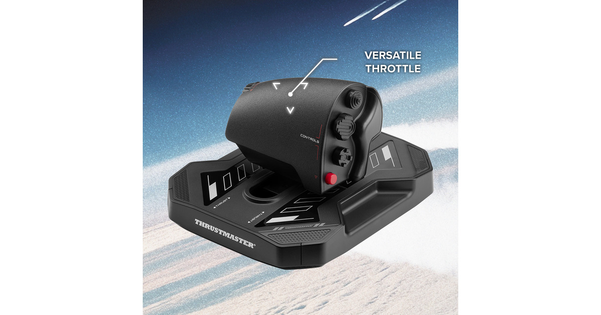 ThrustmasterThrustmaster Sol-R 6 Throttle gaming gasregelaar  (Zwart)