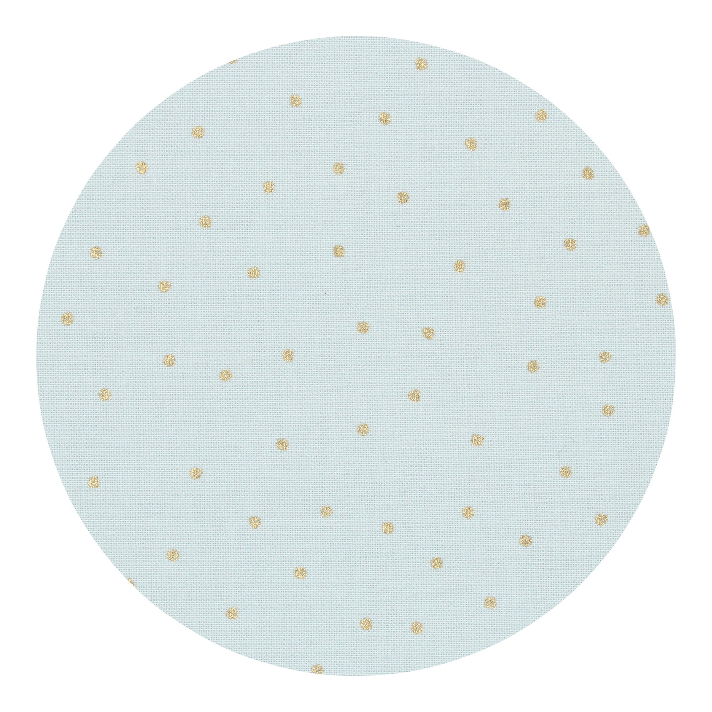 babybay® Nestchen Organic Cotton Royal für Beistellbett Maxi, Boxspring, Comfort und Comfort Plus mint / Glitzerpunkte gold
