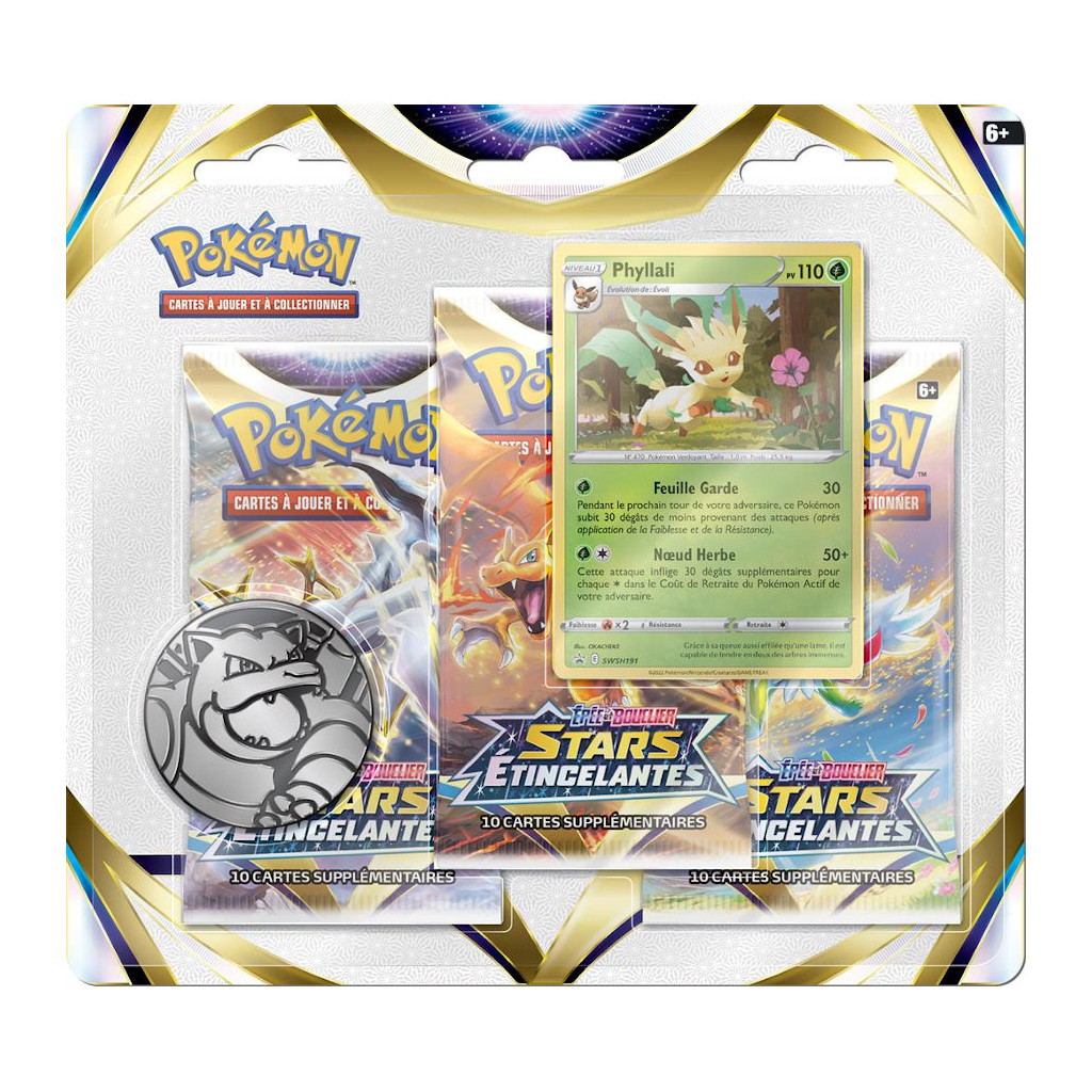 Pack 3 Boosters - EB09 Stars Etincelantes - Phyllali