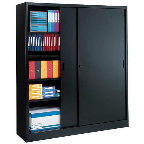 Armoire métallique Grand Volume - Jumbo portes coulissantes grande profondeur H 200 x P 45 cm