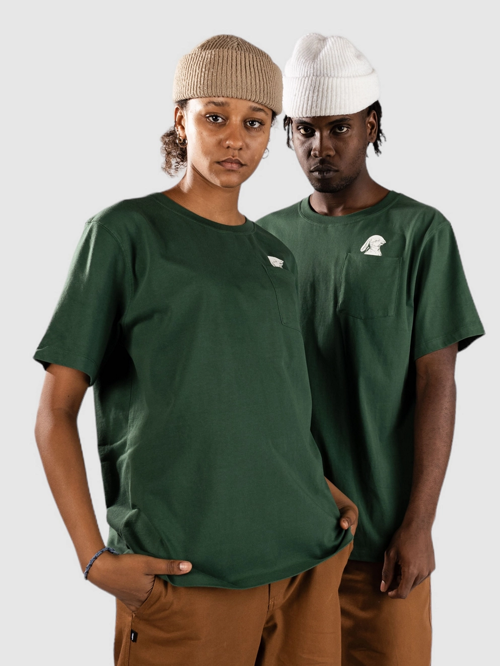 The Dudes Mates T-Shirt bottle green