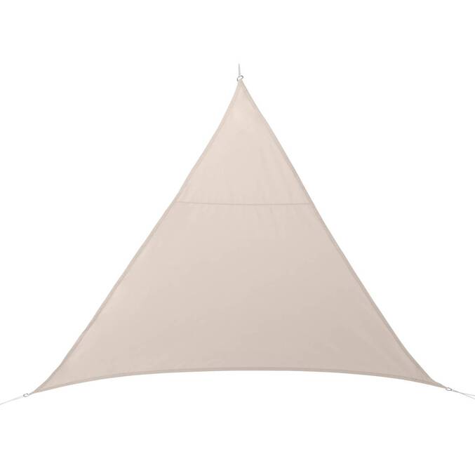 Voile d'ombrage triangulaire CURACAO Blé