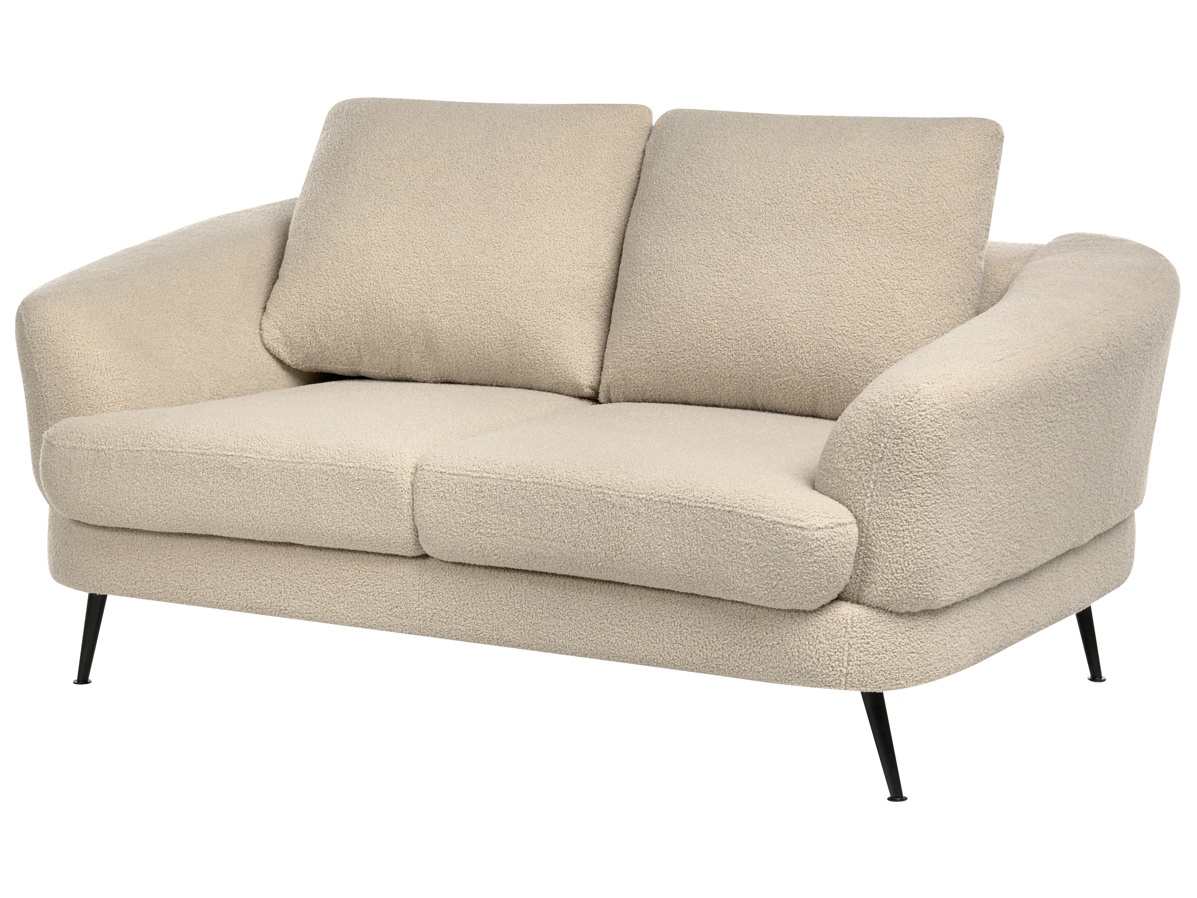 Bank 2-zits KJAER Bouclé Lichtbeige