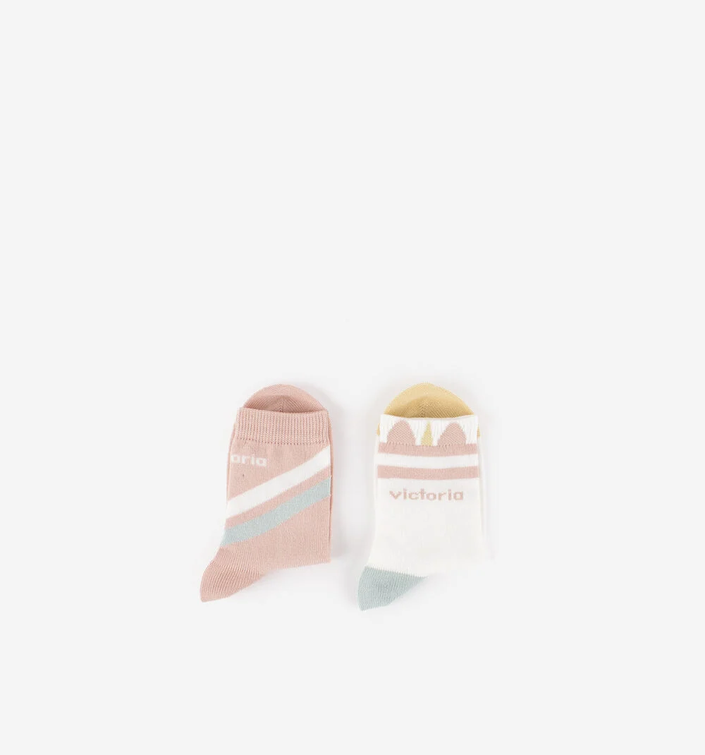 CHAUSSETTES MOTIF ANIMAUXROSA