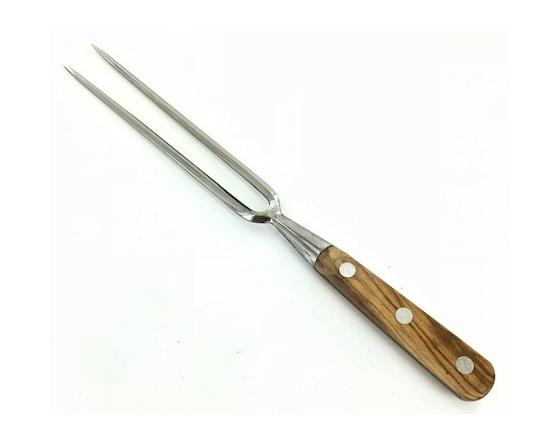 Fourchette baïonnette 17 cm - Manche Olivier Couteaux de cuisine professionnel