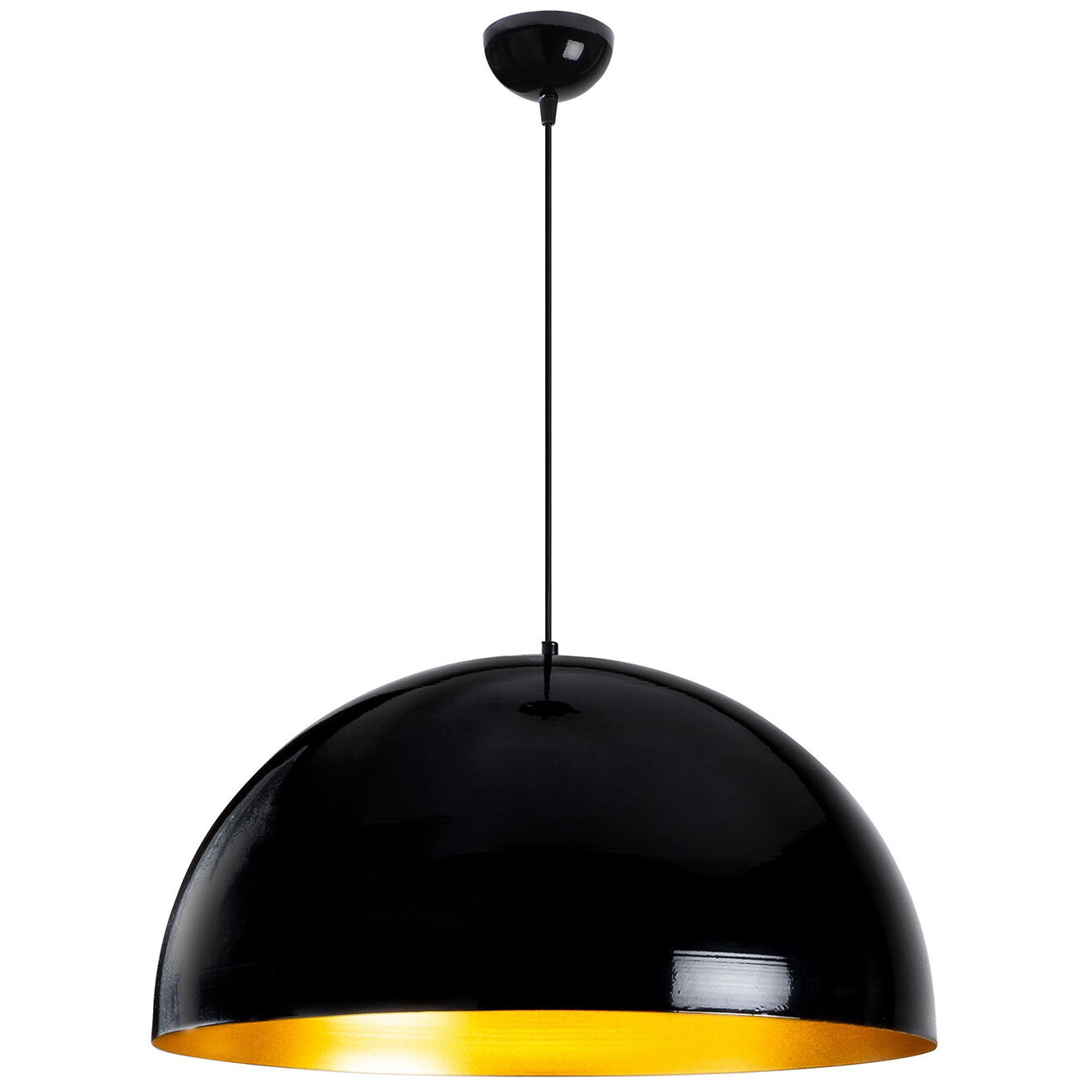 Opviq Suspension Berceste noire - 60x60x126 cm