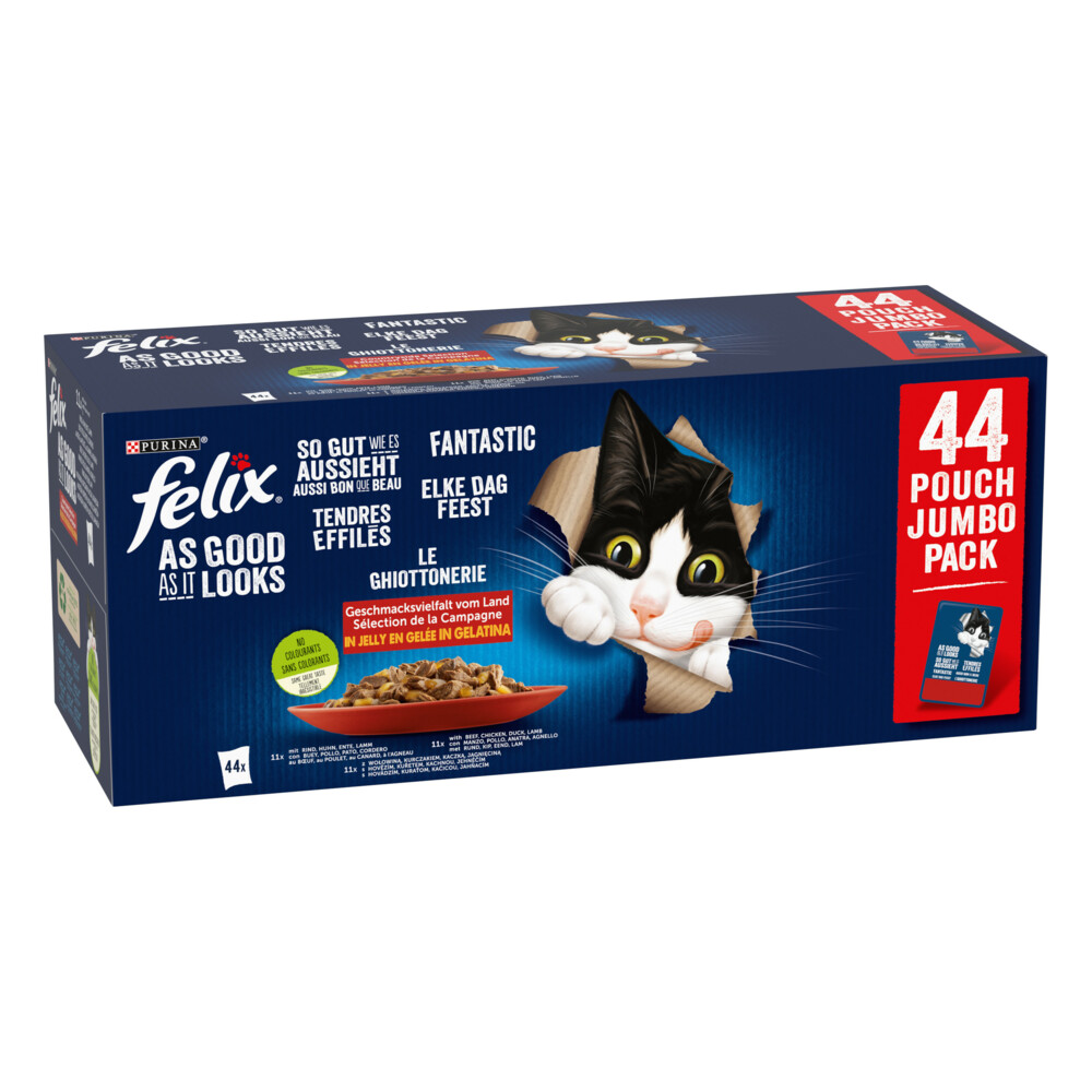 Felix Countryside Selectie Multipack44 x 85 gr