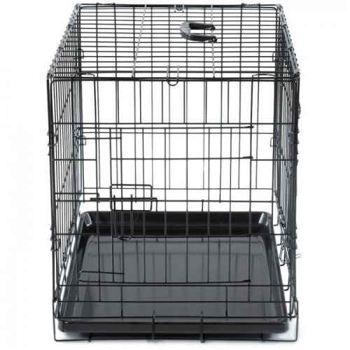 Gaiola dobrável de metal para cães Vadigran