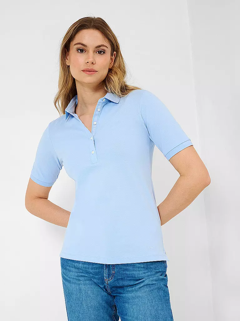 BRAX Poloshirt CLEO hellblau