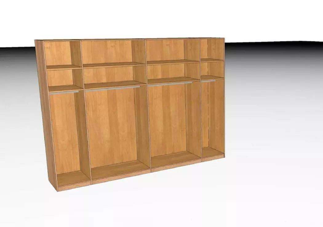 Kleiderschrank Sorrent 300 x 216 cm