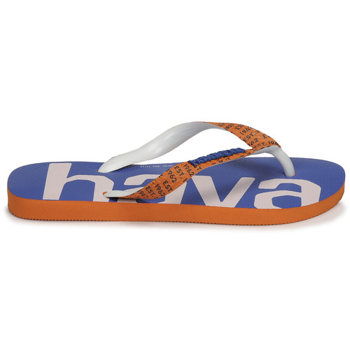 Havaianas - TOP LOGOMANIA MID TECH - Bleu / Orange