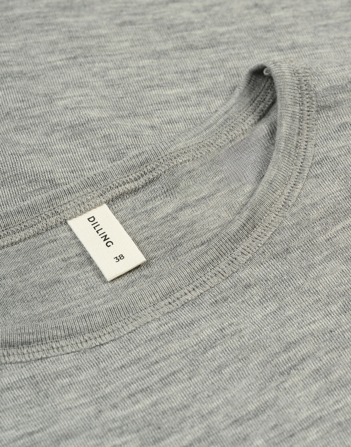 Shirt van merinowol/zijde voor dames in Zwart