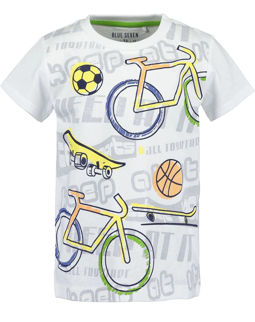 T-Shirt SPORTY in white