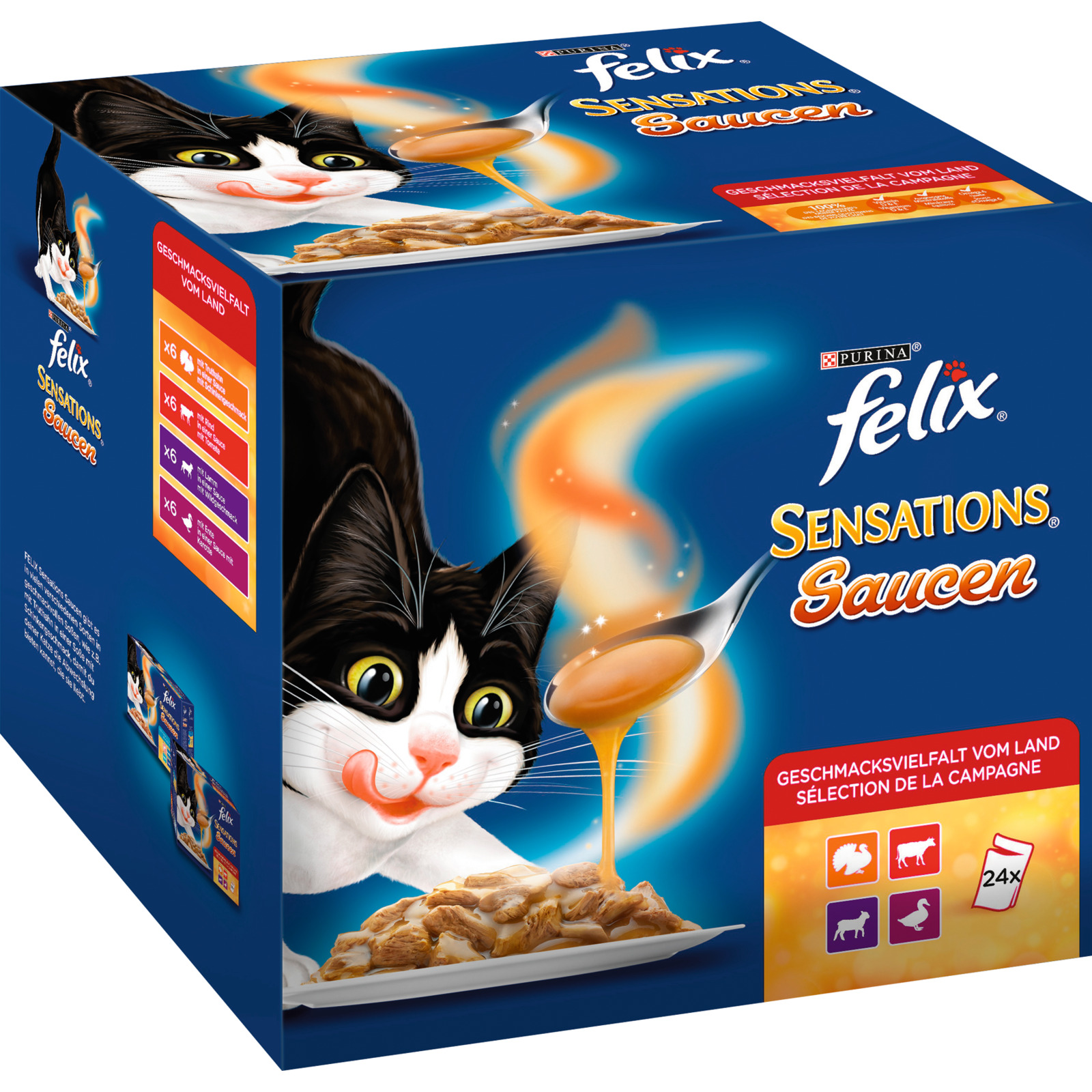 Felix Sensations Fleisch 24x100g